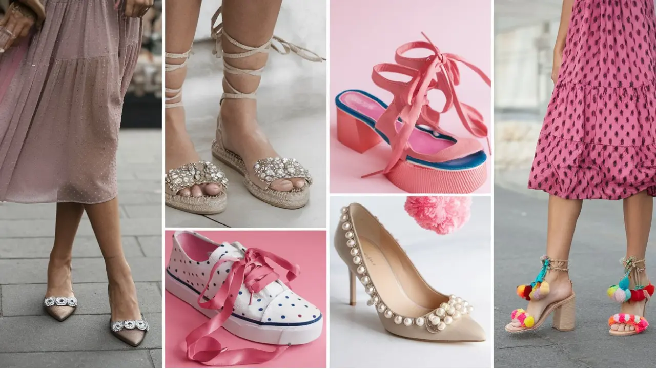 DIY Cute Shoes Ideas For Different Dresses