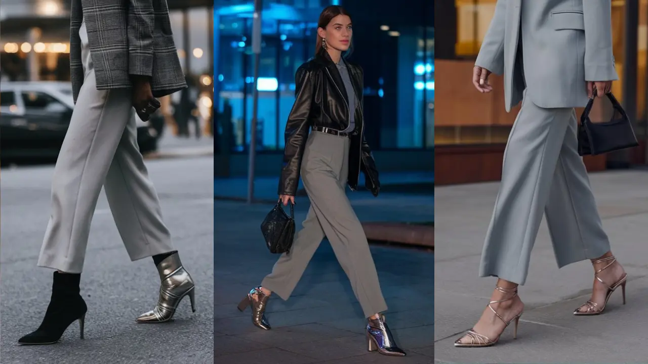 Trendy Shoes to Wear with Light Grey Trousers