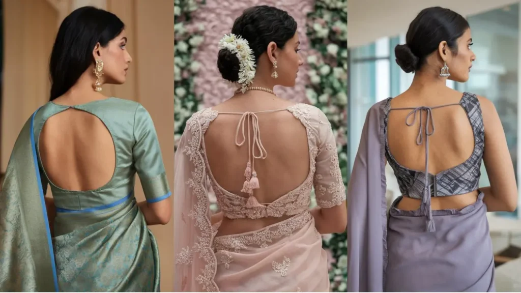 Blouse Back Designs For Sarees Online