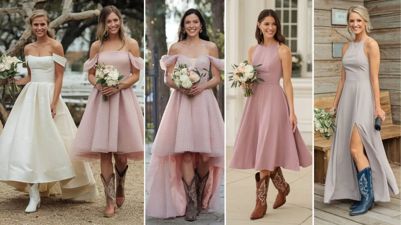 Differet Types Of Dresses For Cowboy Boots