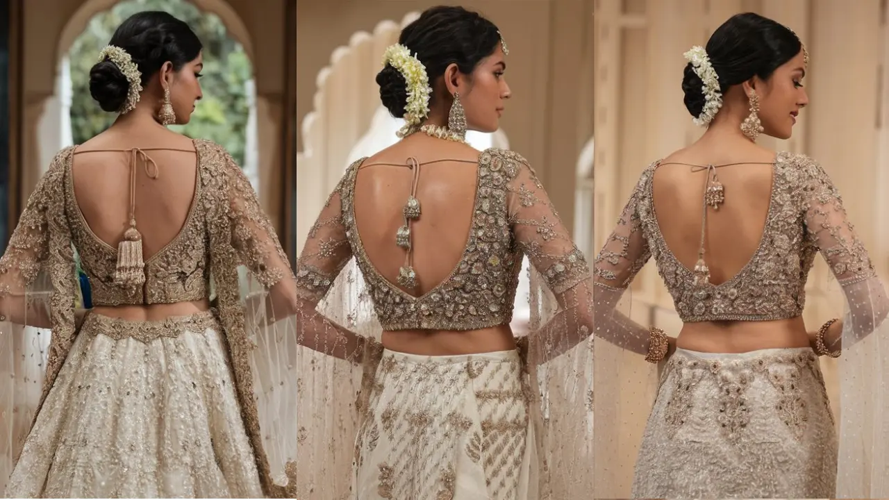 Wedding and Bridal Blouse BAck Side Designs