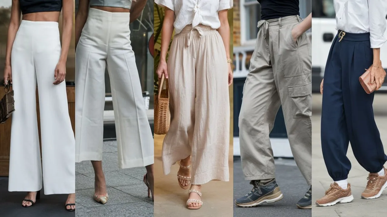 Wide Leg Pants Shoes Matching